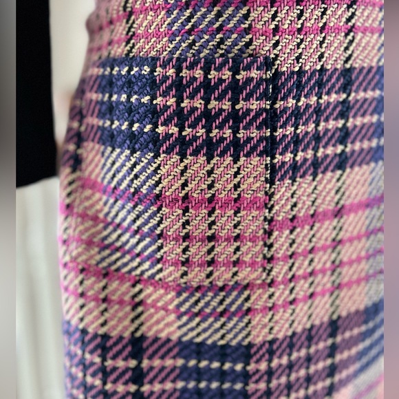 Women's Topshop Petite Check Mini-Skirt with Pocket in Purple/Pink Size 4 - Picture 7 of 14